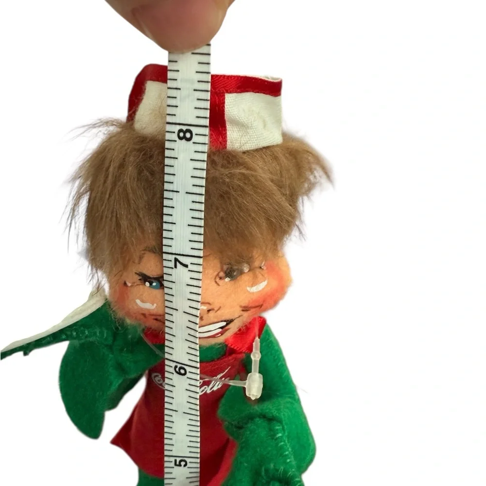 Annalee Coca-Cola Elf Waitress Figurine – 2012 – Rare Holiday Collectible